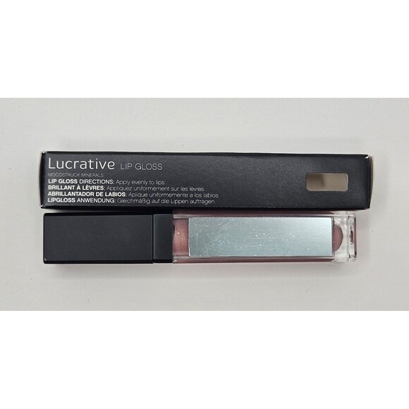 Younique Moodstruck Minerals Lucrative Lip Gloss Lucid New in Box - Picture 3 of 5